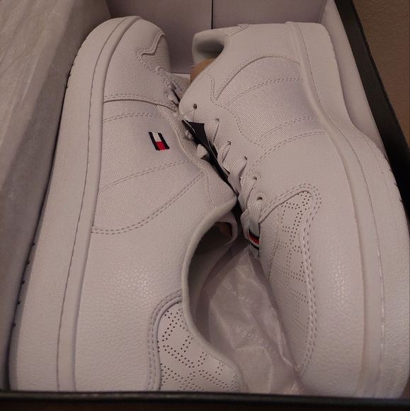 Tommy Hilfiger Lando 12M White LL Men's Shoes (New in the Box) - Picture 6 of 14